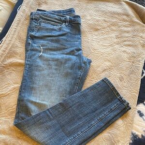 LOFT Women's Skinny Jeans in Medium Blue Wash